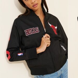 Kids Black Bulls Jacket